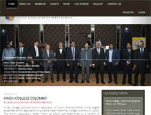 Tablet Screenshot of hinducollegecolombo.com